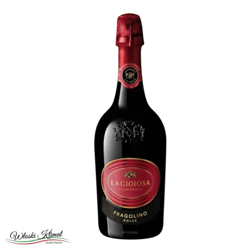 Wino czerwone musujące Fragolino Dolce La Gioiosa 750ml
