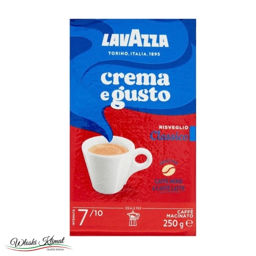 Kawa mielona LAVAZZA Crema e Gusto Classico 250g