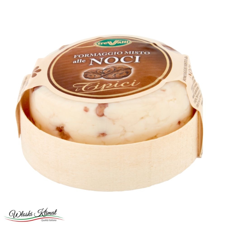 Ser z Orzechami Włoskimi Formaggio misto ai Noci Trevalli 180g