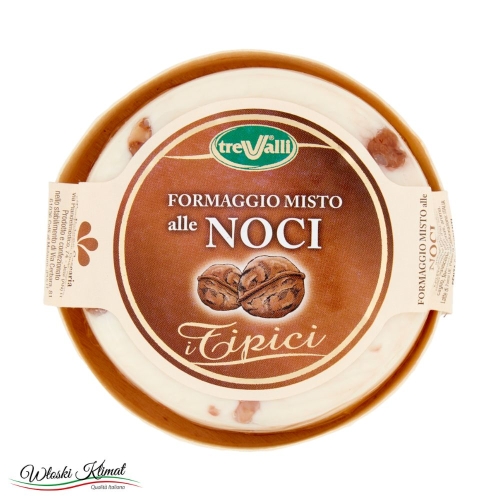 Ser z Orzechami Włoskimi Formaggio misto ai Noci Trevalli 180g