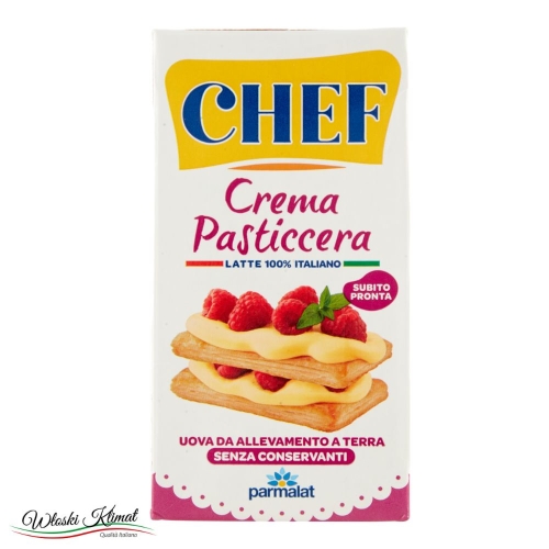 Krem budyniowy gotowy Crema Pasticcera Chef Parmalat 530g