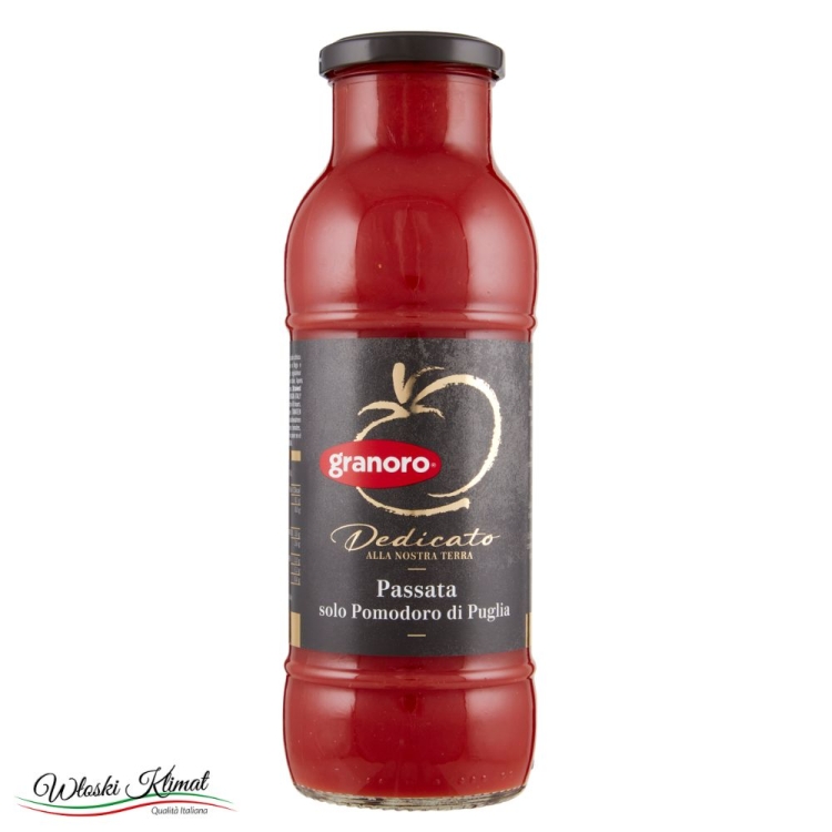 Przecier pomidorowy Passata di Pomodoro di Puglia Granoro 690g 8007290000071