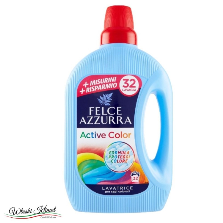 Płyn do prania do tkanin kolorowych Color Felce Azzurra 1595ml  8001280409592