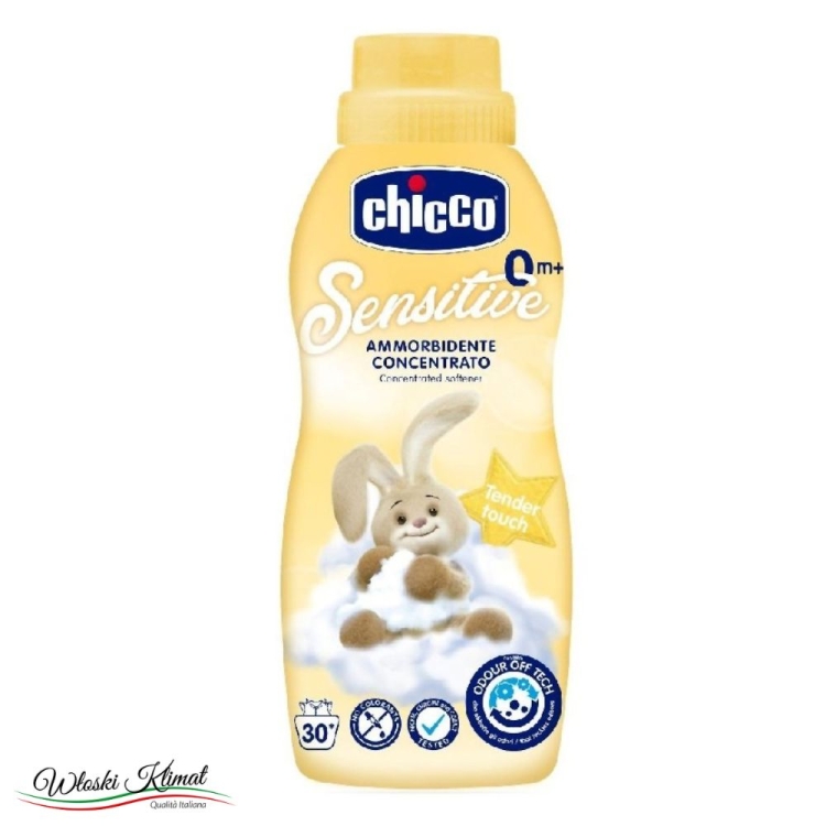 Płyn do płukania Delikatny dla Dzieci Tender 0+ Chicco 750ml 8058664122332