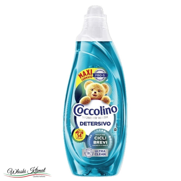 Żelowy płyn do prania Detersivo Ultra Clean Maxi Format Coccolino 2160ml 8720181830716