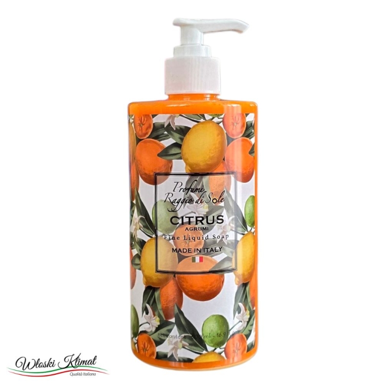 Mydło w płynie Cytrusy Citrus Raggio di Sole 500ml 8059016855274