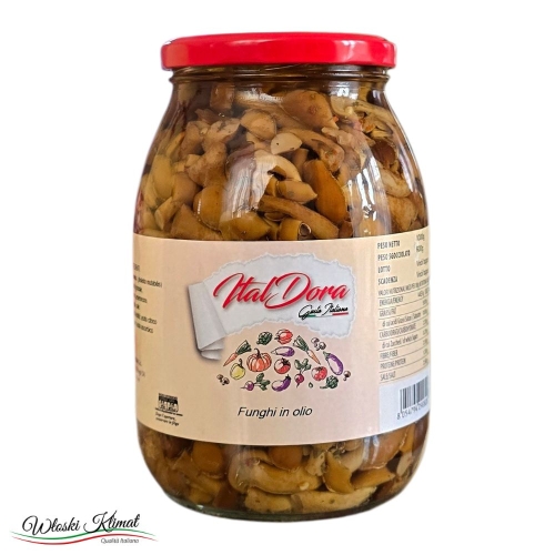 Grzyby Nameko w oleju Ital Dora 1 kg