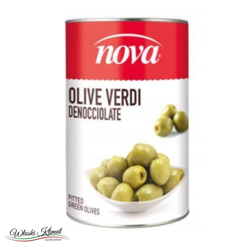 Oliwki zielone bez pestki drylowane Olive Verdi Nova 4250ml 8002622032348