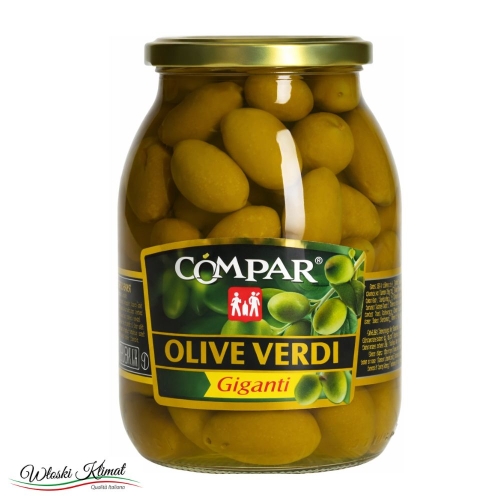 Oliwki zielone olbrzymie Olive Giganti Compar NOVA 1062ml 8002622002372