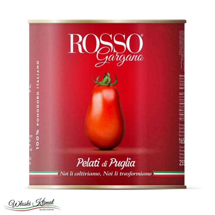 Pomidory bez skórki Pelati Rosso Gargano 2,5kg 8033837720041