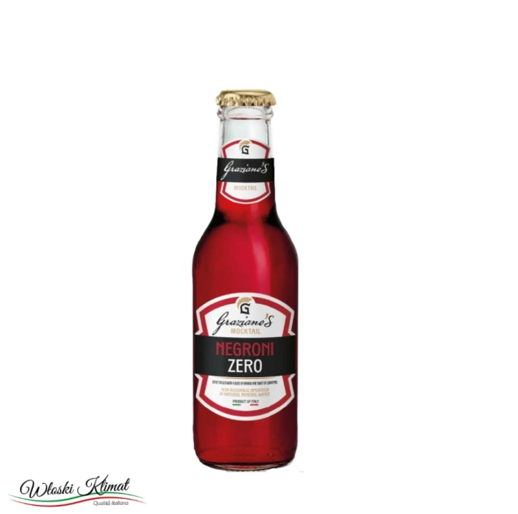 GRAZIANO’S MOCKTAIL NEGRONI ZERO 0.0% ALCOHOL 0,20L.jpg  EAN: 8006672151233
