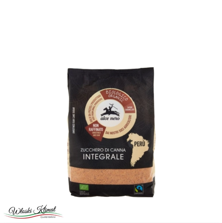 Cukier trzcinowy ekologiczny BIO Alce Nero 500G  EAN:8009004901131