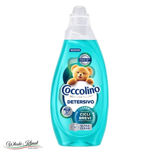 Płyn do prania tkanin kolorowych i białych żel Ultra Clean Coccolino 1480ml 8720181593512