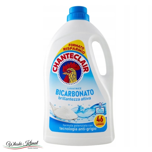 Płyn do prania z sodą oczyszczoną Bicarbonato CHANTECLAIR 2,07L  8015194533311