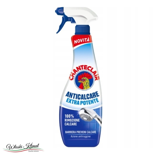 Odkamieniacz Super Mocny do łazienki Extra Potente CHANTECLAIR 625ml 8015194518424