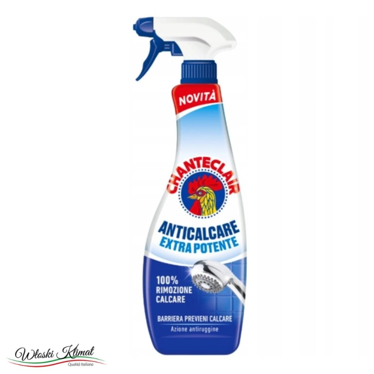 Odkamieniacz Super Mocny do łazienki Extra Potente CHANTECLAIR 625ml 8015194518424
