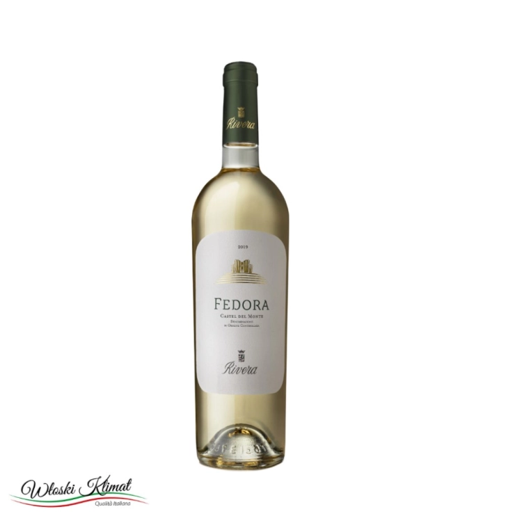 Wino wytrawne białe Fedora Castel del Monte DOC RIVERA 750ML  EANl:8000715000533