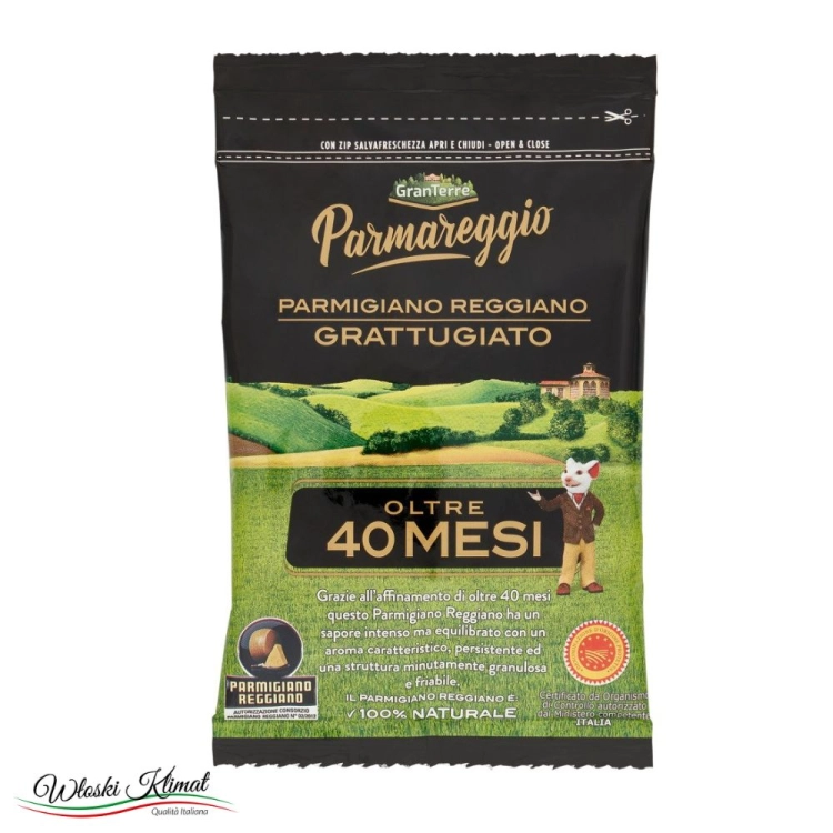 Ser tarty Parmezan 40 msc Parmigiamo Reggiano Parmareggio 50g