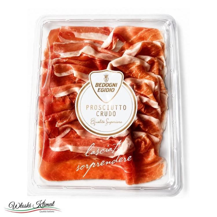 Szynka Parmeńska 18 msc Premium Prosciutto Crudo Bedogni 100g
