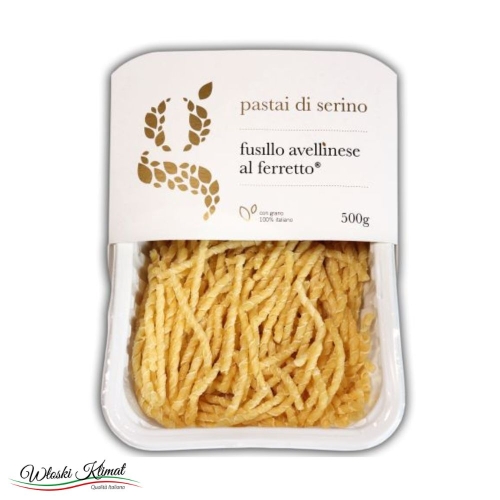 Makaron Świderki świeży Fusilli Avellinesi al ferretto Graziano 500g 8054521351259