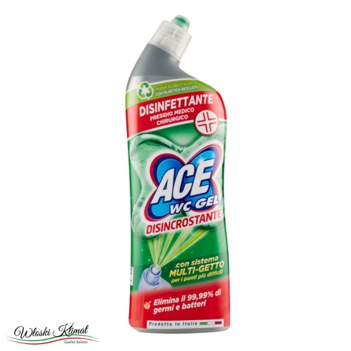 Żel do czyszczenia WC odkamieniający DISINCROSTANTE ACE 700ml