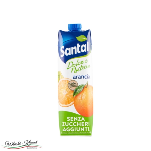 Napój z pomarańczy bez dodatku cukru Arancia Zero SANTAL  1L EAN:8002580001691