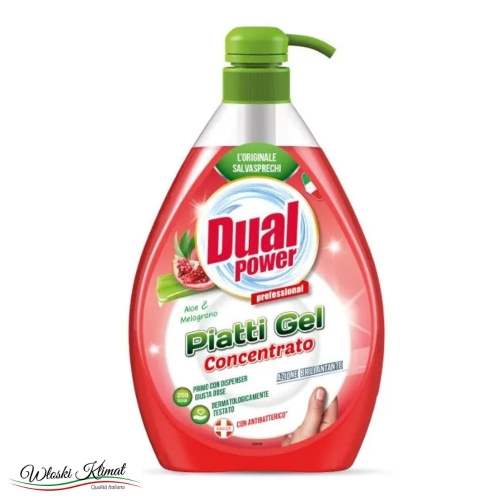 Płyn do mycia naczyń Aloes i Granat Aloe&Melograno DUAL Power 1L