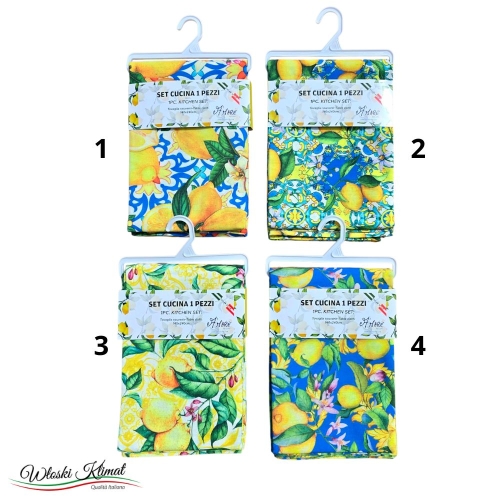 Obrus 100% bawełna Sicily Style Italiano 240x140 Etienne 96 by L&G