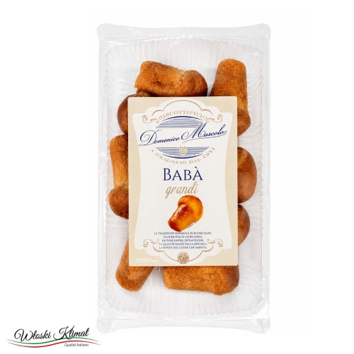 Deser Babeczki Neapolitańskie duże Baba Napoletana Grande Mascolo 180g 8004168000829