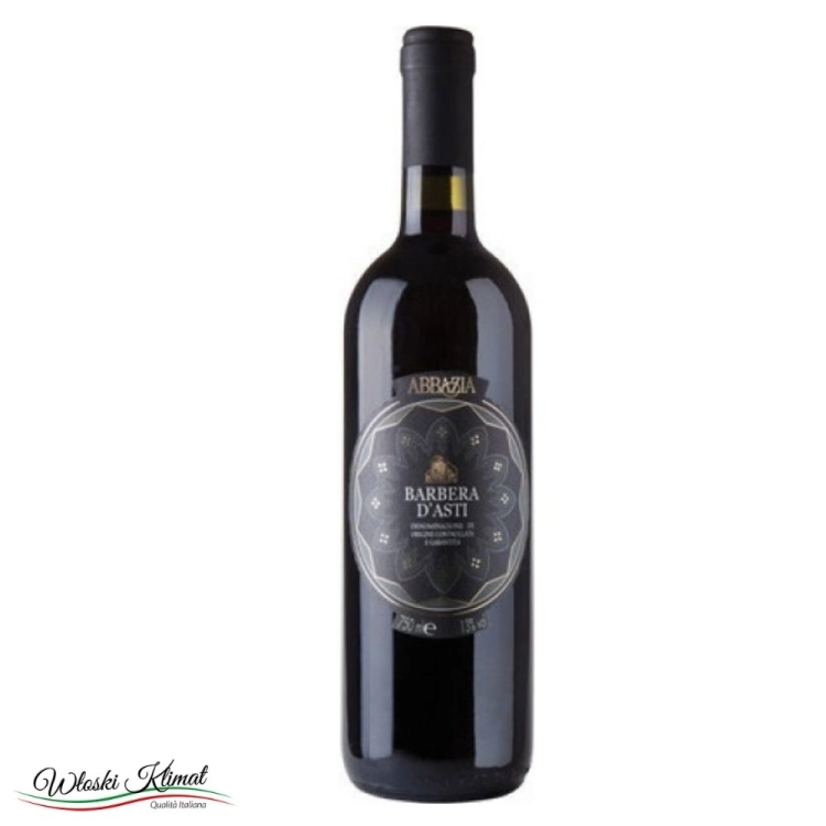 Wino czerwone Barbera D'Asti Abbazia 750ml