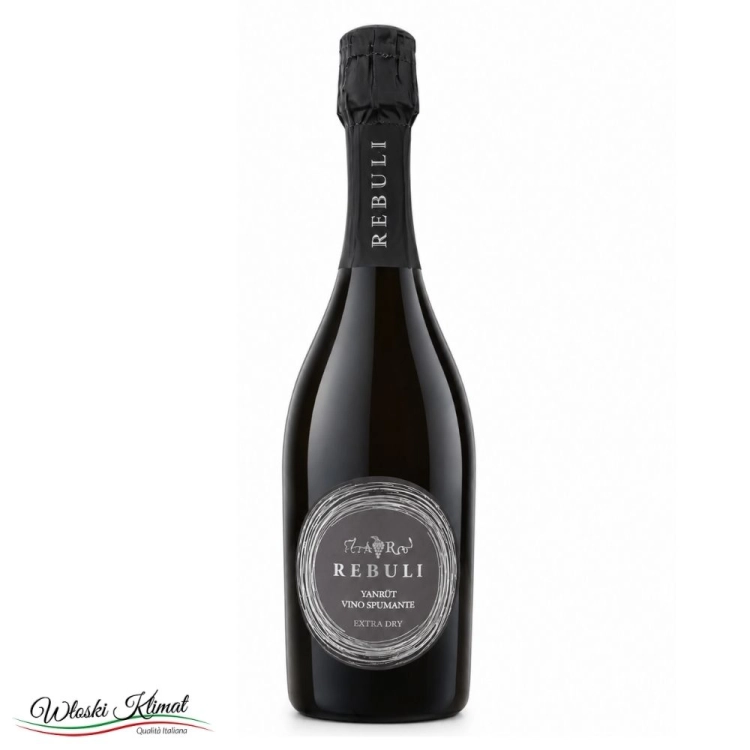 Wino białe musujące Prosecco Extra Dry Yanrui marki  Rebuli 750ml