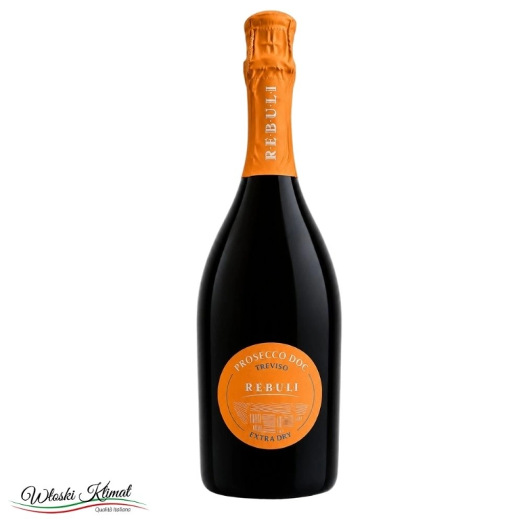 Wino musujące Prosecco Treviso Extra Dry marki Rebuli 750ml