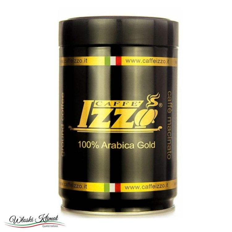 Kawa mielona z ziaren 100%  Arabica w puszce marki IZZO 250g