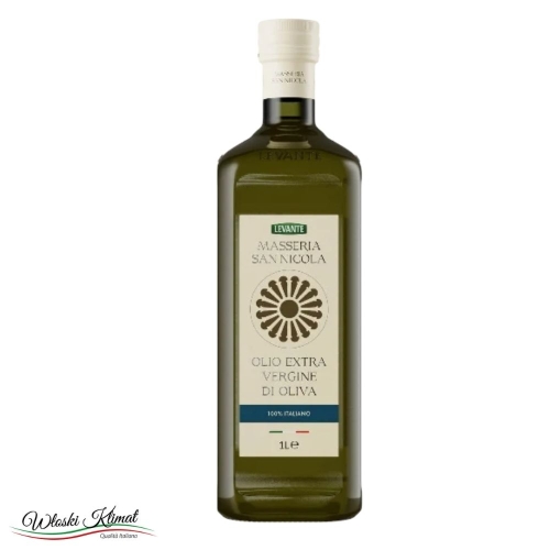 Oliwa z oliwek Extra Vergine 100% Italiano Masseria San Nicola Levante 1L