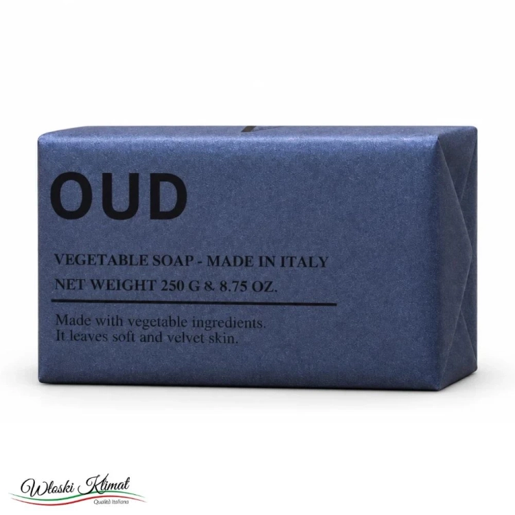 Mydło roślinne w kostce dla Mężczyzn Żywica Drzewa Arganowego Oud marki ALCHIMIA 250g