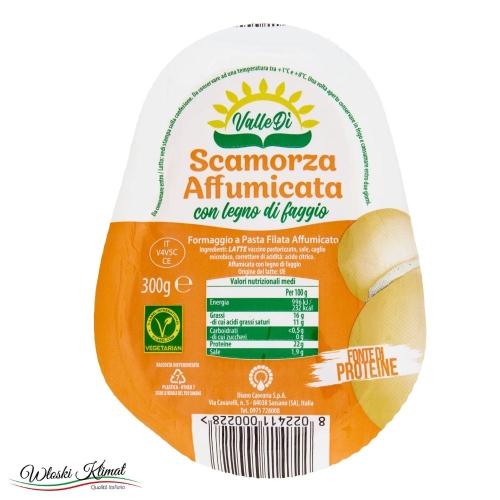Ser wędzony Scamorza Affumicata marki Diano 300g