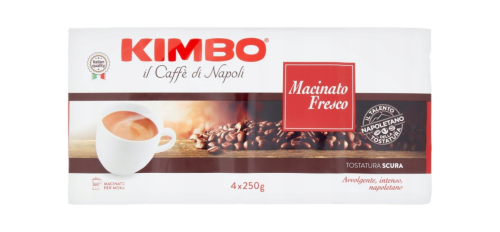 Kawa mielona KIMBO Machinato fresco 4x 250 g