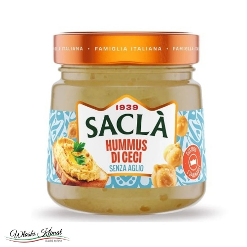 Hummus z ciecierzycy di Ceci SACLA 190g