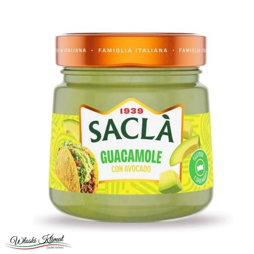 Salsa z awokado Guacamole Sacla 190g