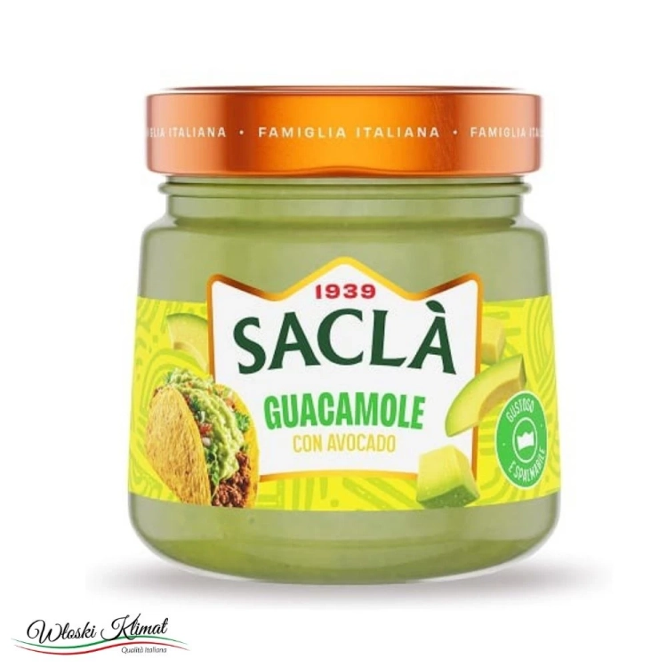 Salsa z awokado Guacamole Sacla 190g