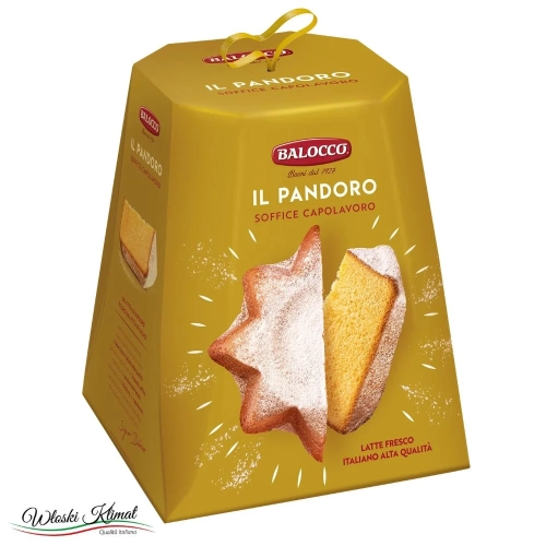Włoska babka Pandoro Classico Balocco 750g