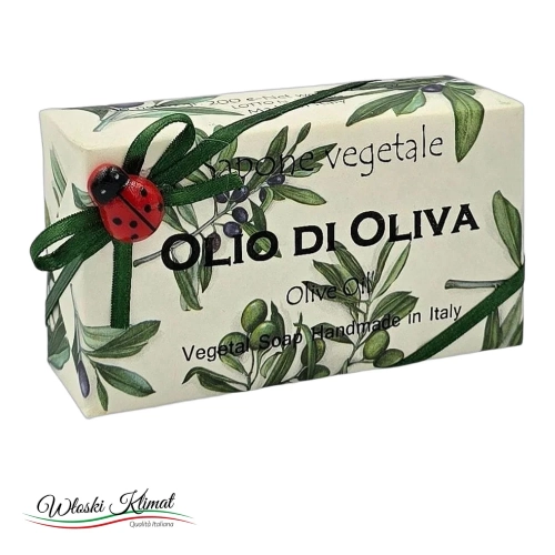 Mydło roślinne Oliwa z oliwek Olio di Oliva Etienne 200g - widok z przodu / opakowanie