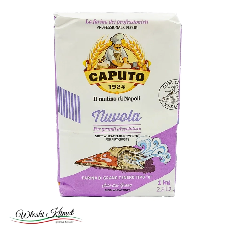 Mąka Caputo Nuvola 1 kg - widok z przodu / opakowanie