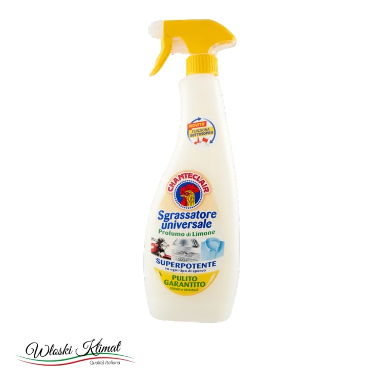 Odtłuszczacz Cytrynowy Sgrassatore  Limone CHANTECLAIR 625 ml - widok z przodu / opakowanie