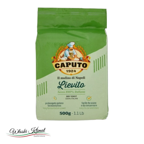 Drożdże suche w proszku Lievito CAPUTO 500g - widok z przodu / opakowanie