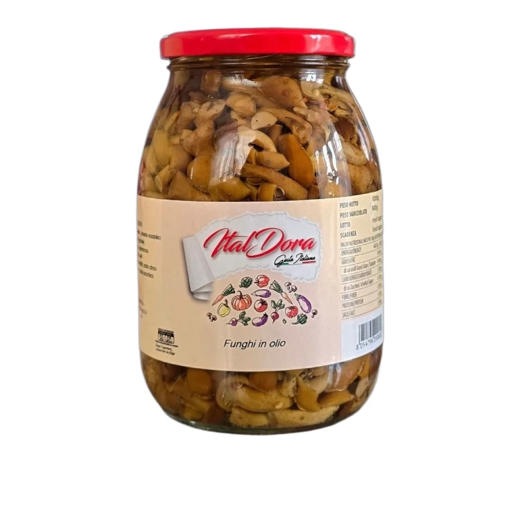 Grzyby Nameko w oleju Ital Dora 1 kg - widok szczegółowy 2