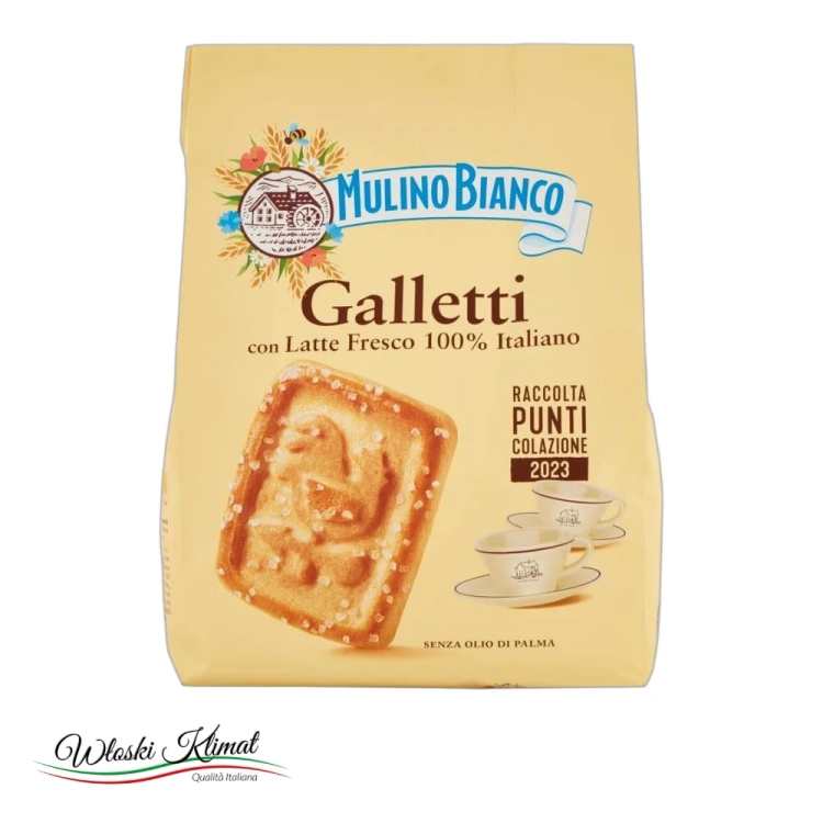 Ciastka kruche  GALLETTI Mulino Bianco 350g - widok z przodu / opakowanie