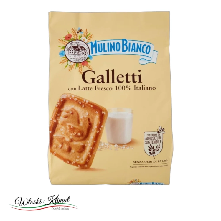 Ciastka kruche  GALLETTI Mulino Bianco 800g - widok z przodu / opakowanie