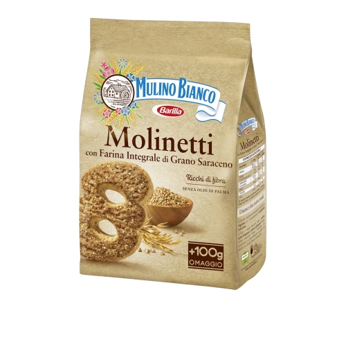 Ciastka pełnoziarniste Molinetti Mulino Bianco 800 g - widok szczegółowy 2