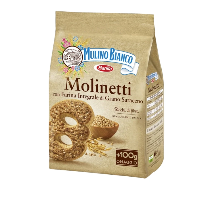 Ciastka pełnoziarniste Molinetti Mulino Bianco 800 g - widok szczegółowy 2